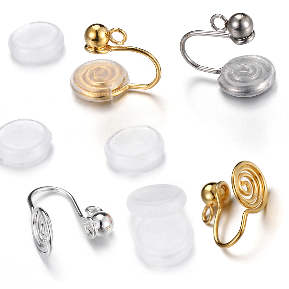 Body Jewelry Kit - 10 szt. Klipsów do uszu ze