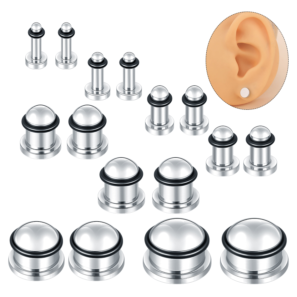 Body Jewelry Ear Gauges - 1 para tunel do ucha ze