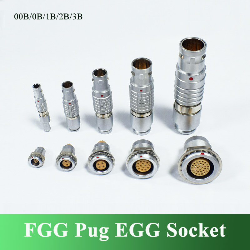 Threadless Push Pin - Złącze metalowe FGG EGG typu push-pull