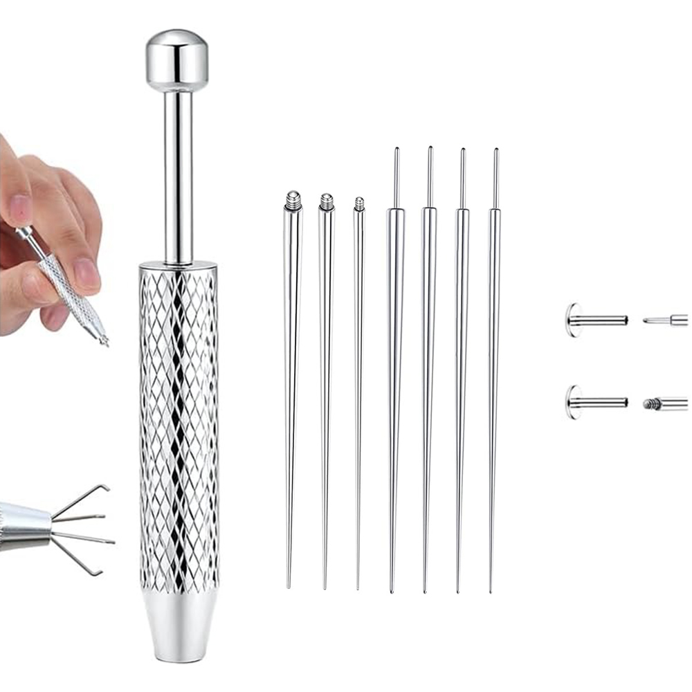 Body Jewelry Kit - Narzędzie do wklejania kolczyków typu flat