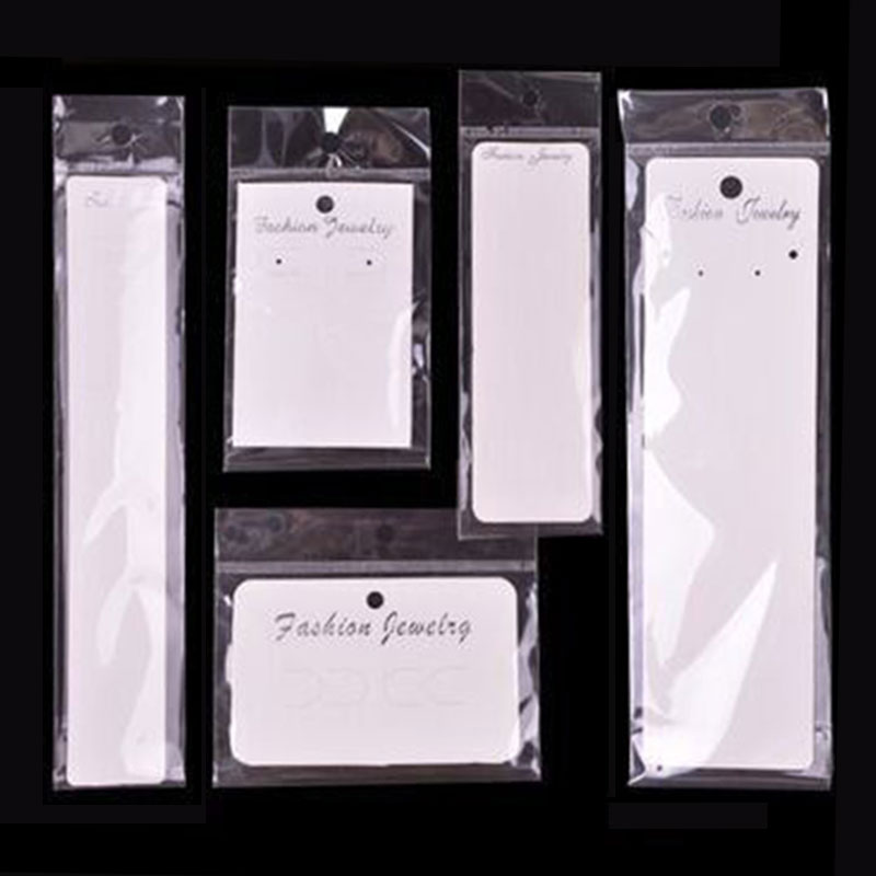 Body Jewelry Display - 30 zestawów biżuterii z przezroczystymi torbami