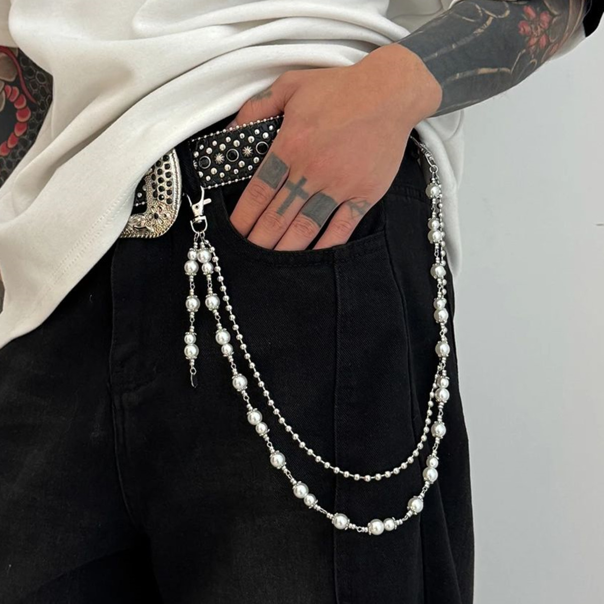 Body Jewelry Men - Ingemark 2025 Modny Unikatowy Łańcuszek na