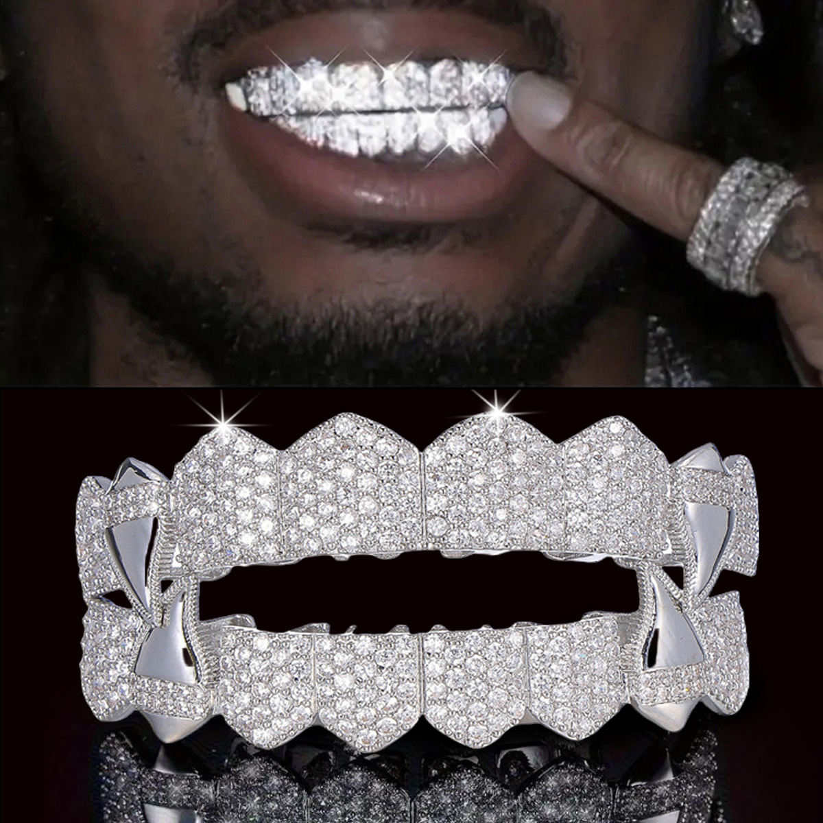 Body Jewelry Men - RACHELZ Mieszane 8/8 Górne i Dolne