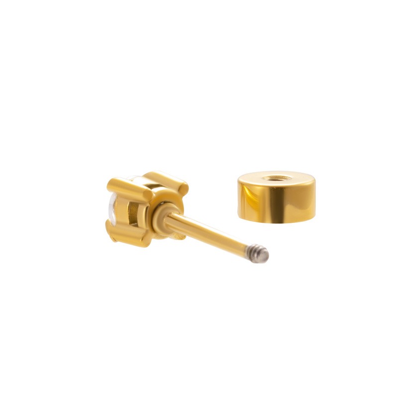 Implant z tytanu klasy G23, be – Flat Back Labret Stud recenzja i cena