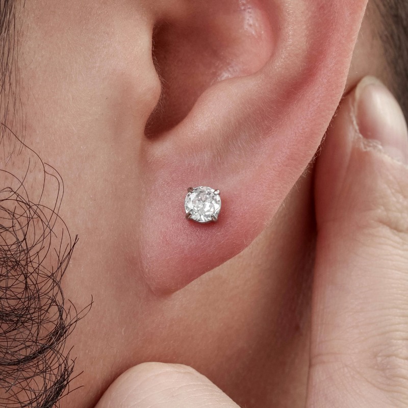 Implant z tytanu klasy G23, be – Flat Back Labret Stud recenzja i cena