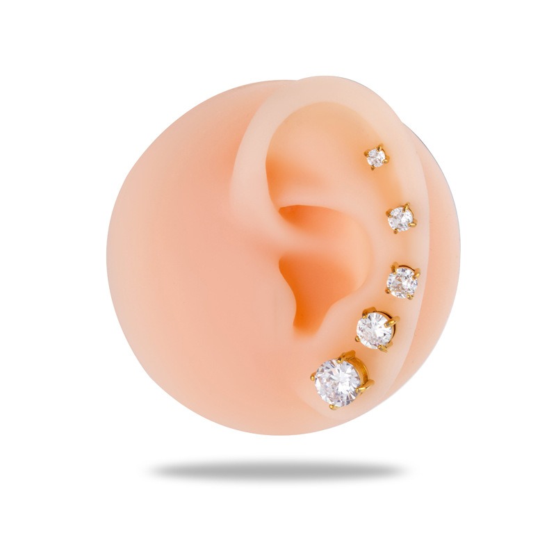 Implant z tytanu klasy G23, be – Flat Back Labret Stud recenzja i cena