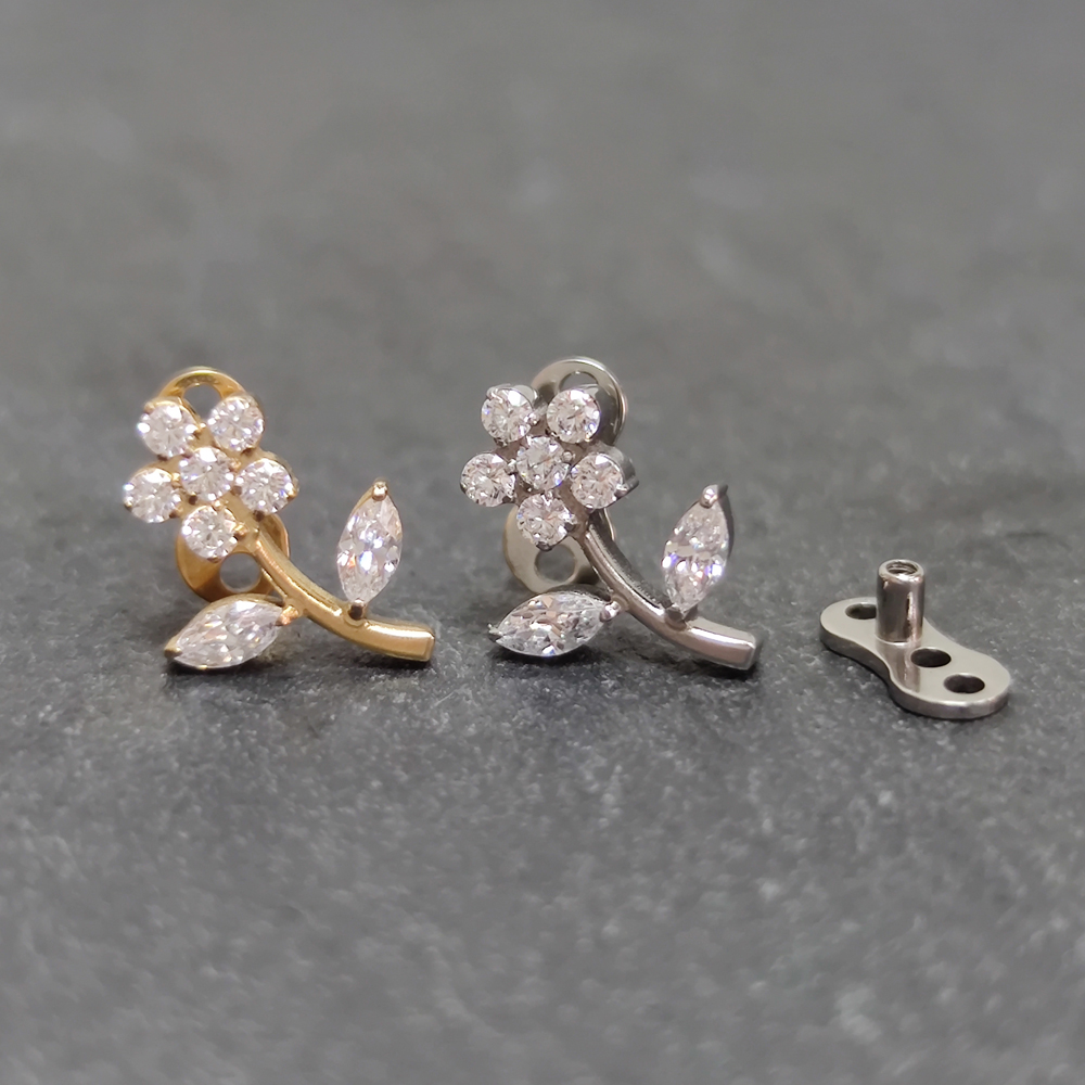 G23 Titanium Zircon Micro Derm – Body Jewelry Dermal recenzja i cena