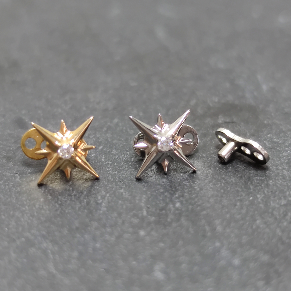 G23 Titanium Zircon Micro Derm – Body Jewelry Dermal recenzja i cena