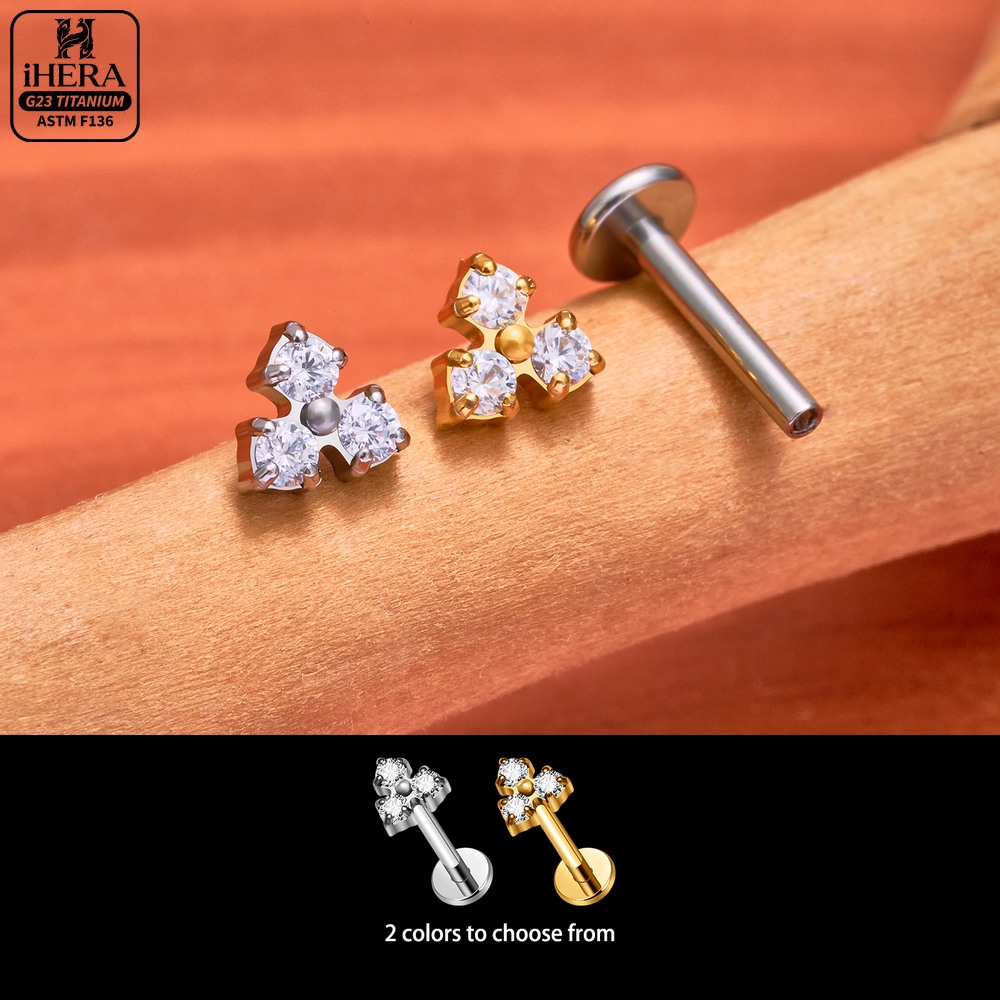 Hurtowy zestaw kolczyków do pi – Flat Back Labret Stud recenzja i cena