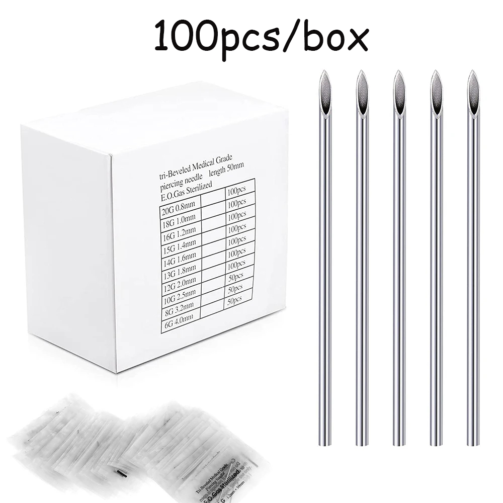 10-1000szt Igła do przekłuwani – Body Jewelry Tool recenzja i cena