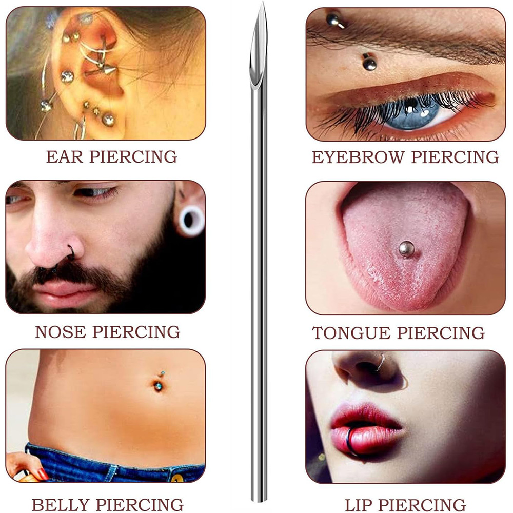 10-1000szt Igła do przekłuwani – Body Jewelry Tool recenzja i cena
