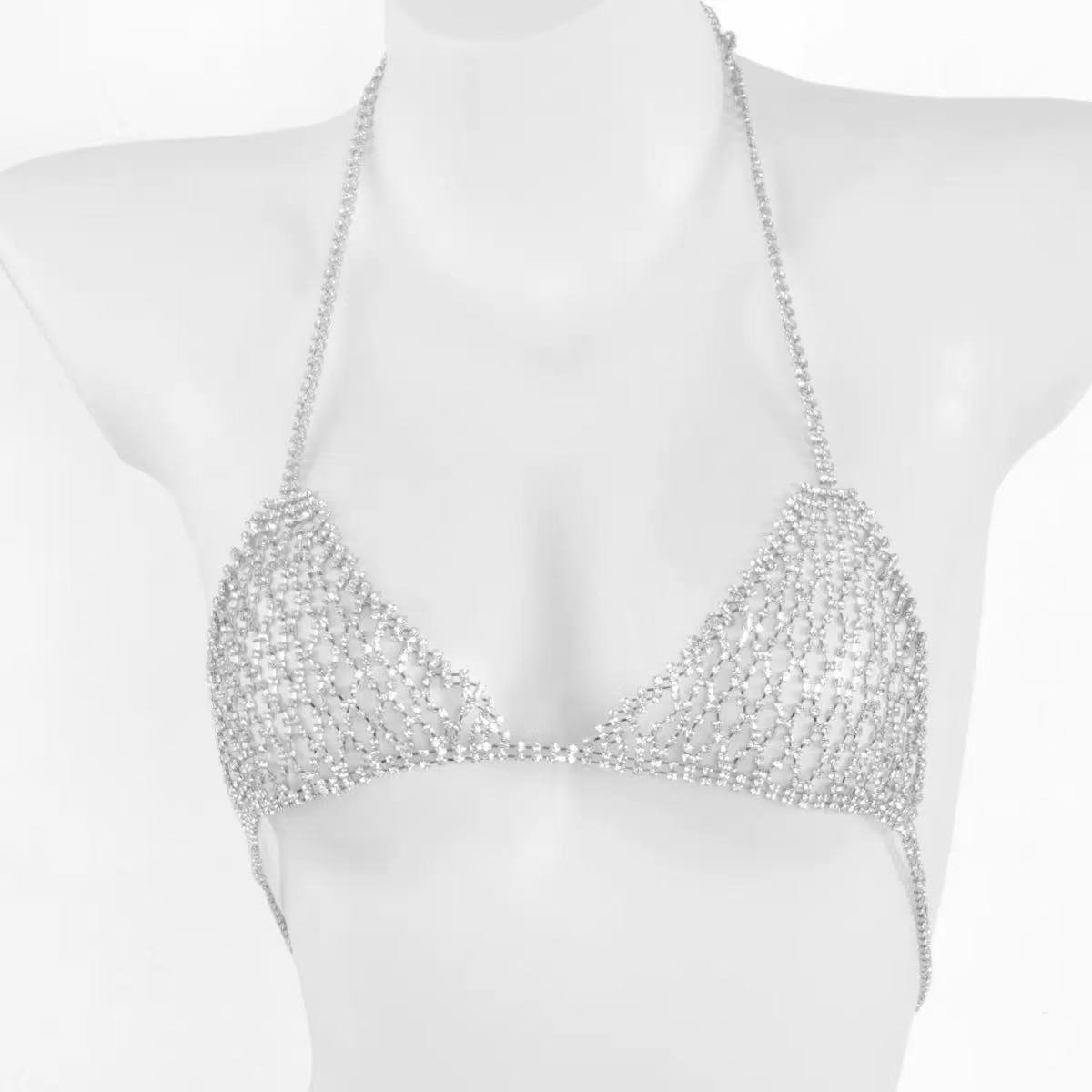Modny, błyszczący łańcuszek na – Body Jewelry Chest recenzja i cena