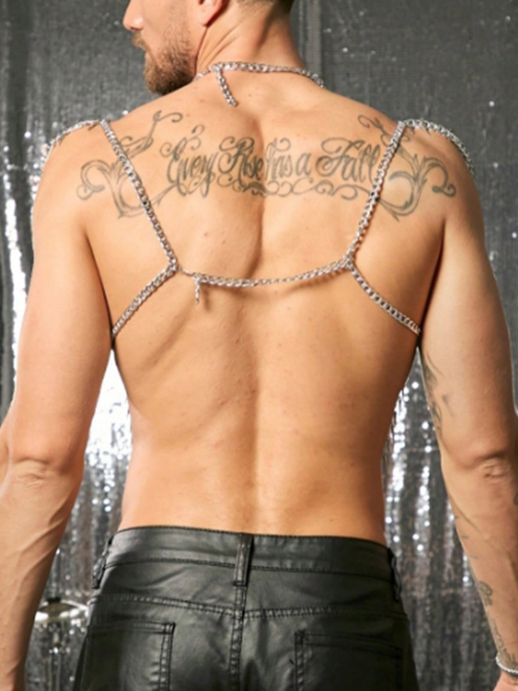 Końcówki łańcuszkowe na ciało, – Body Jewelry Men recenzja i cena