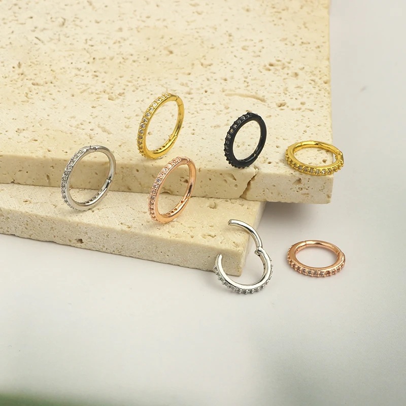 Kolczyk do nosa 16G z przezroc – Body Jewelry Nose recenzja i cena