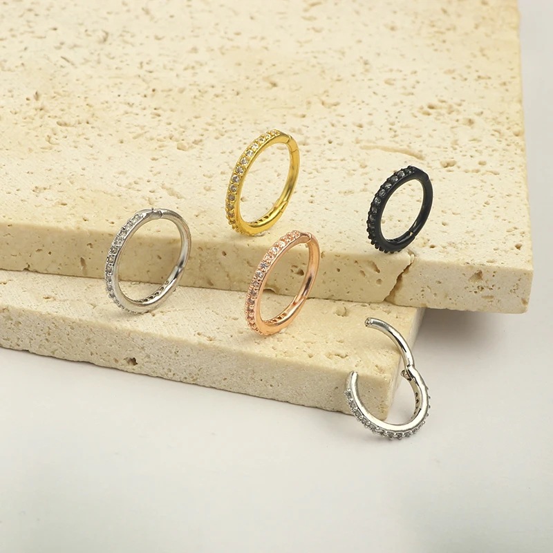 Kolczyk do nosa 16G z przezroc – Body Jewelry Nose recenzja i cena