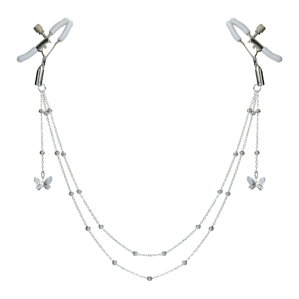 Seksowne metalowe klipsy na su – Body Jewelry Nipple Chain recenzja i cena