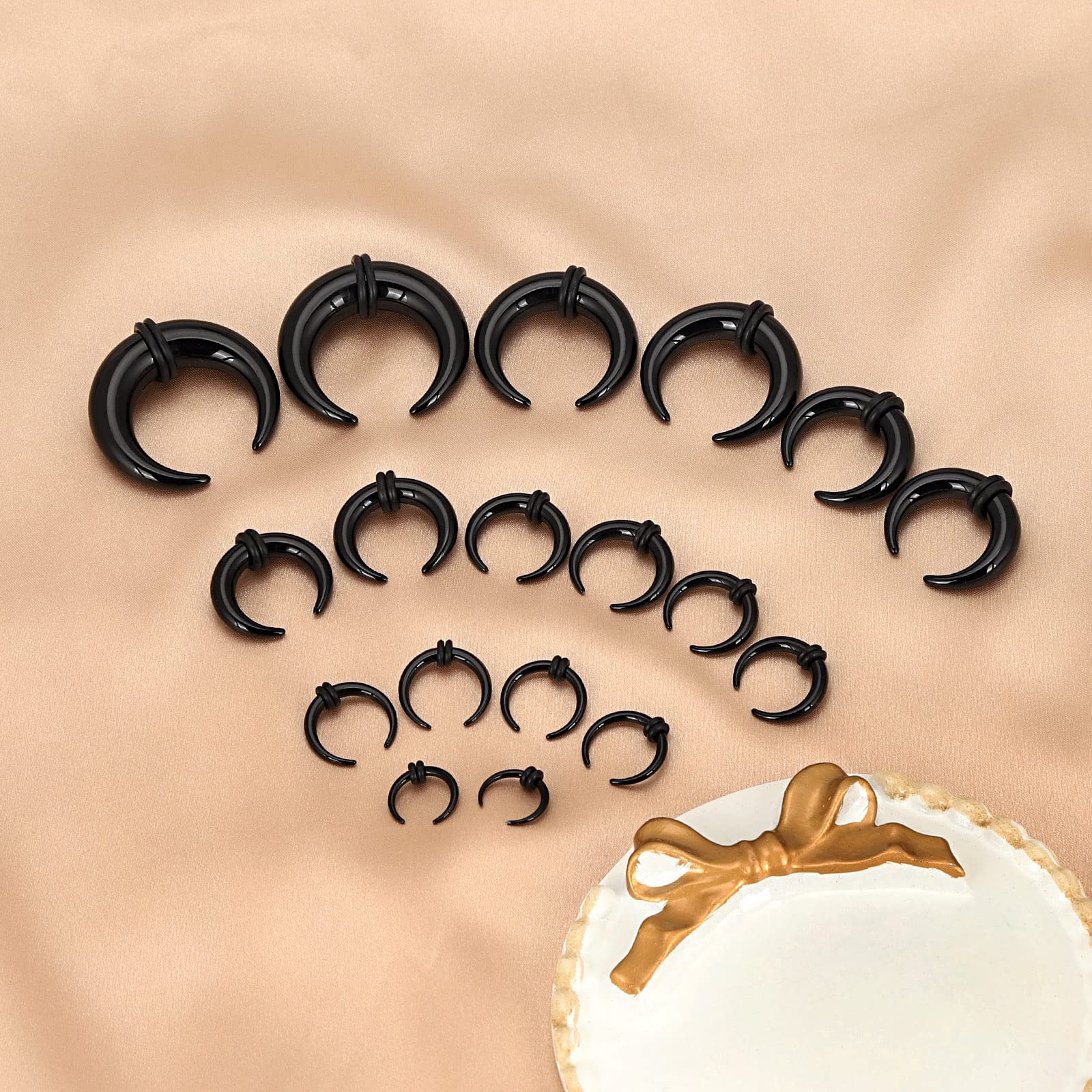 18 sztuk akrylowe przegrody Pi – Body Jewelry Ear Gauges recenzja i cena
