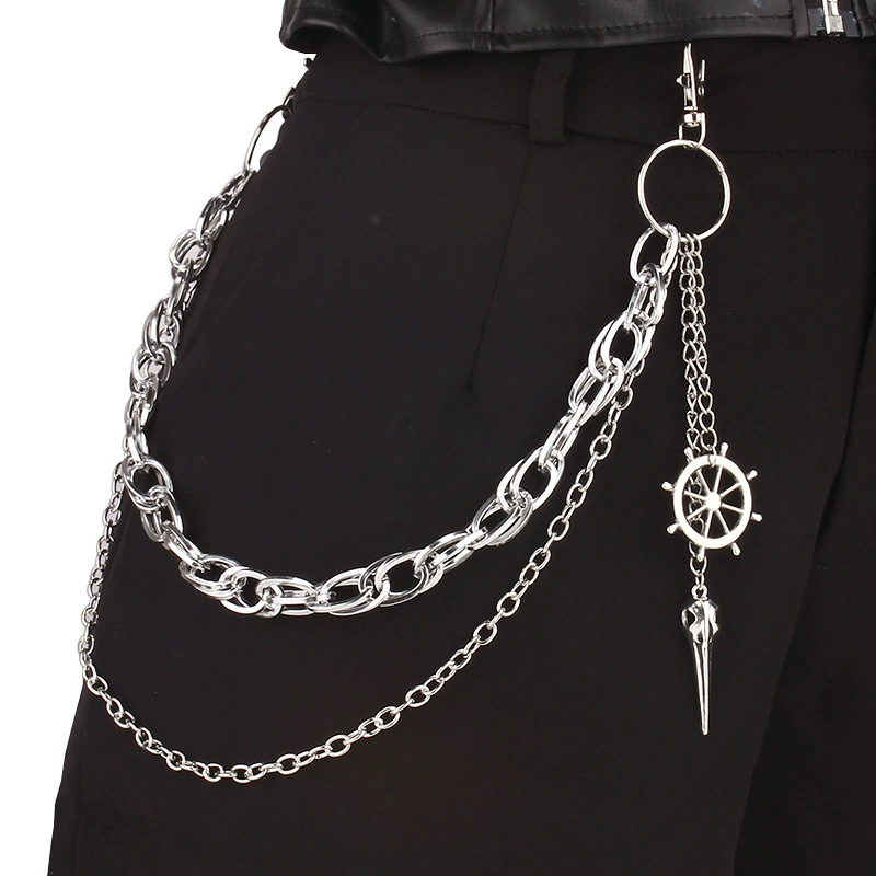 Podwójny łańcuch do spodni z z – Body Jewelry Men recenzja i cena