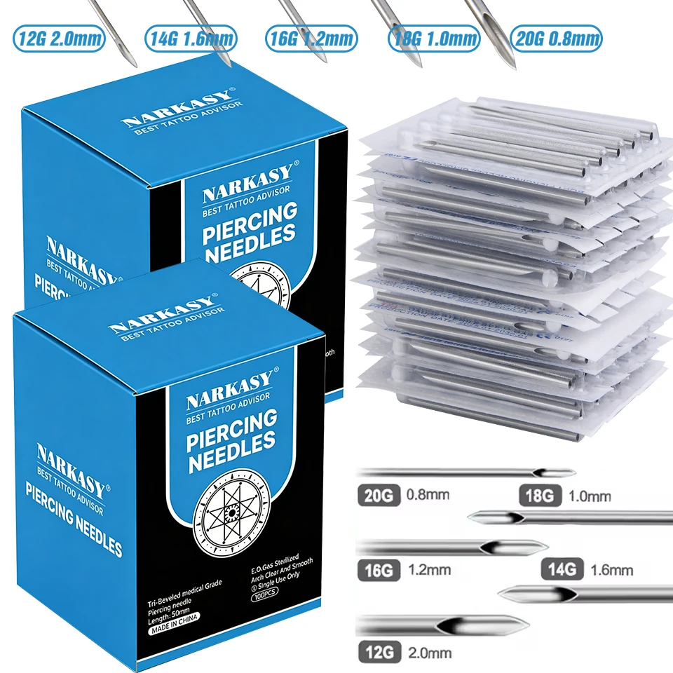 Zestaw do piercingu Narkasy 20 – Body Jewelry Kit recenzja i cena
