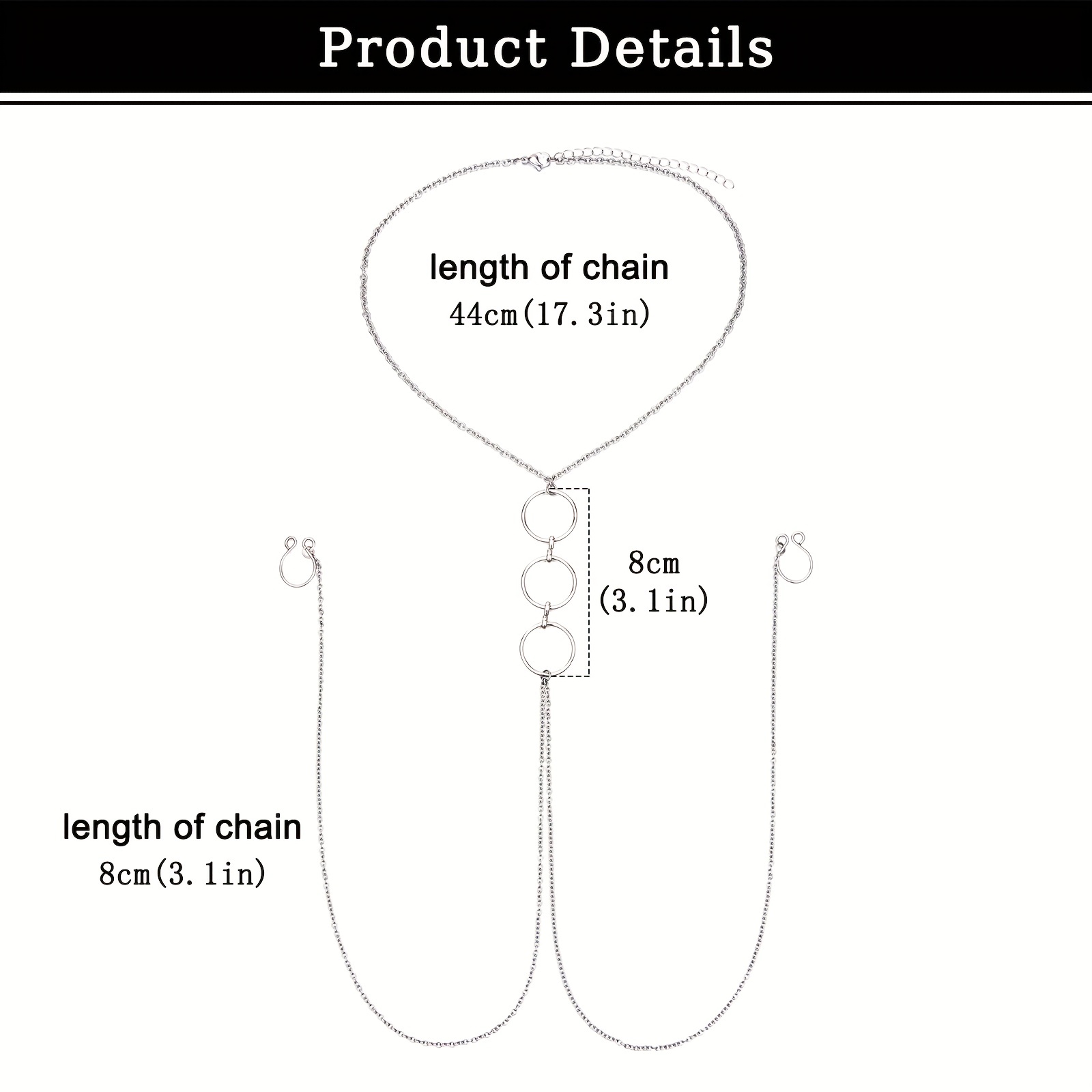 Męski fałszywy pierścień na su – Body Jewelry Nipple Chain recenzja i cena