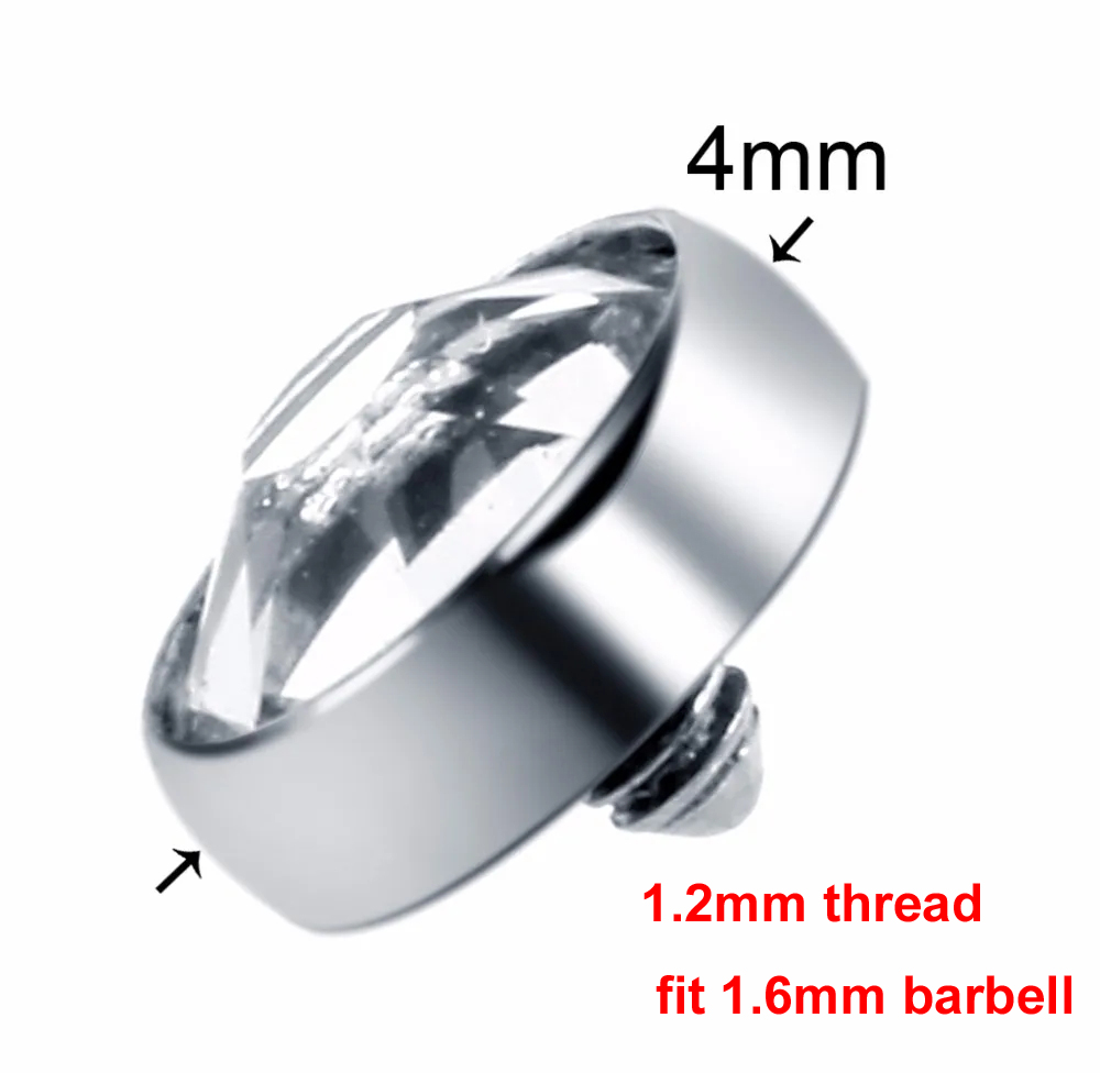 1PC G23 Titanium Dermal Anchor – Body Jewelry Dermal recenzja i cena