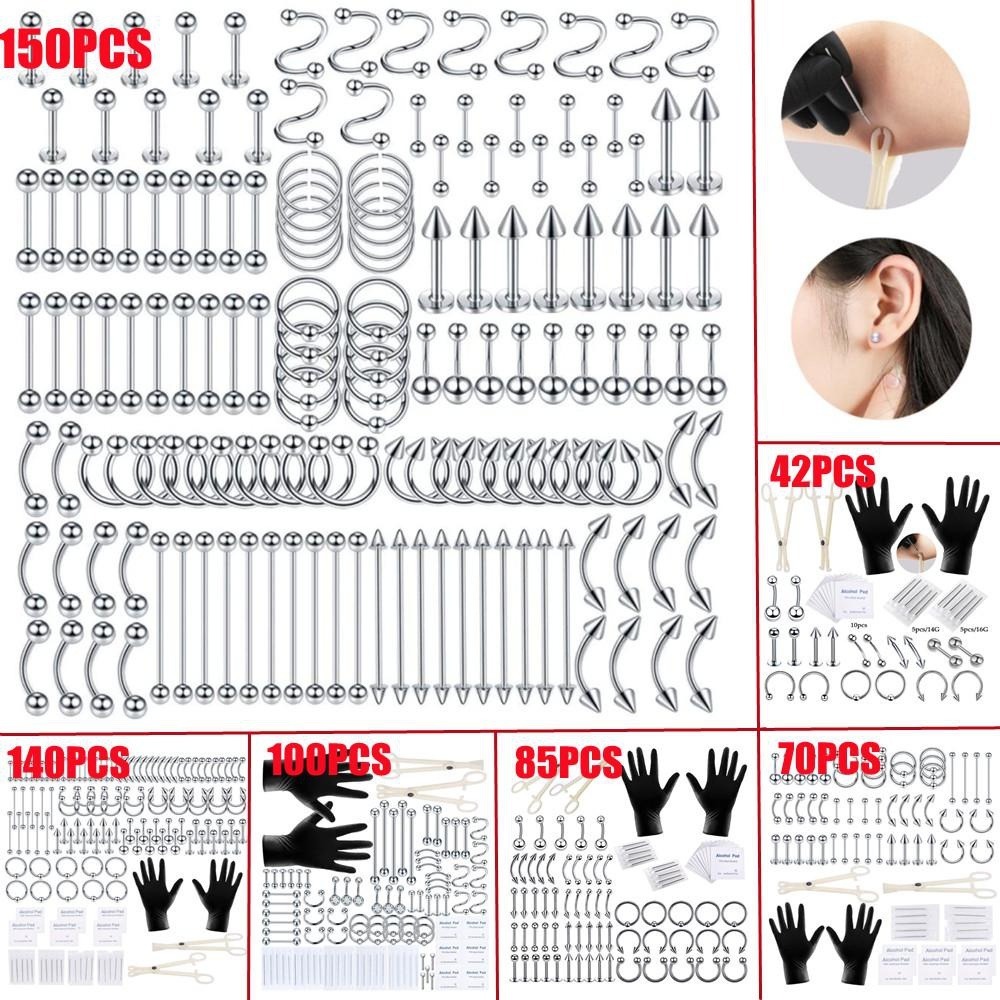 Zestaw do piercingu ciała 150/ – Body Jewelry Nose recenzja i cena