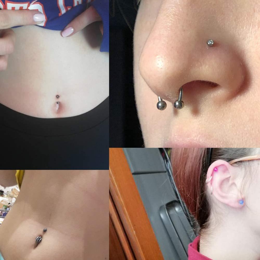 Zestaw do piercingu ciała 150/ – Body Jewelry Nose recenzja i cena