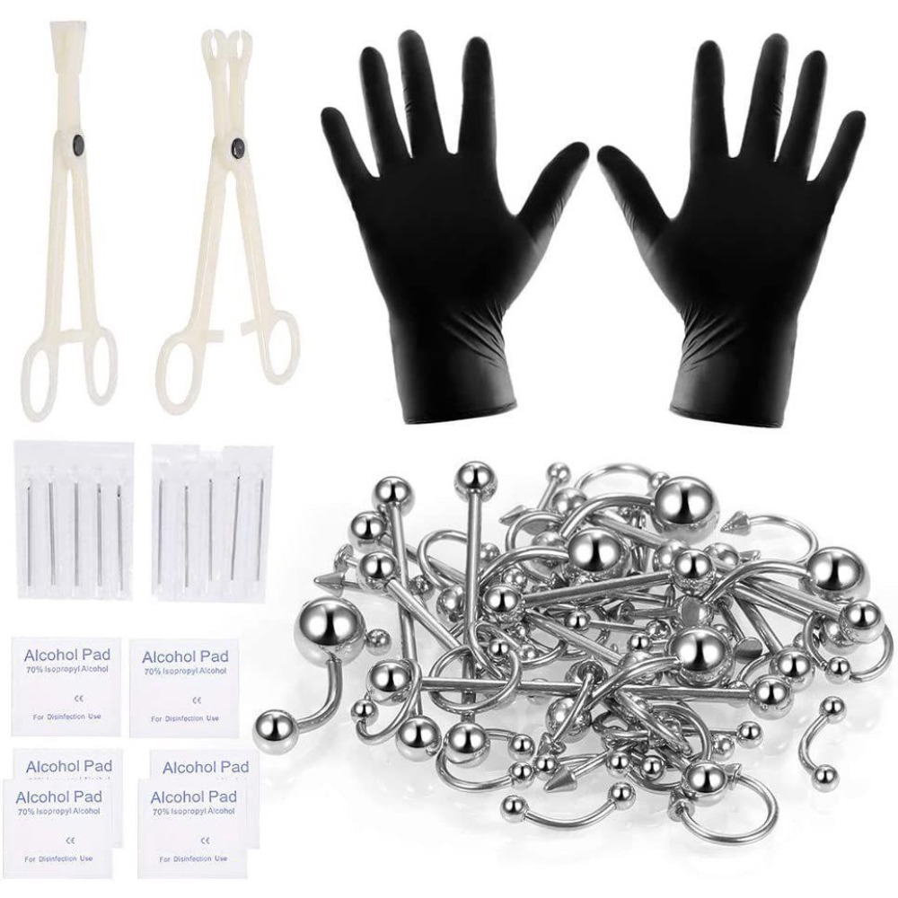 Zestaw do piercingu ciała 150/ – Body Jewelry Nose recenzja i cena