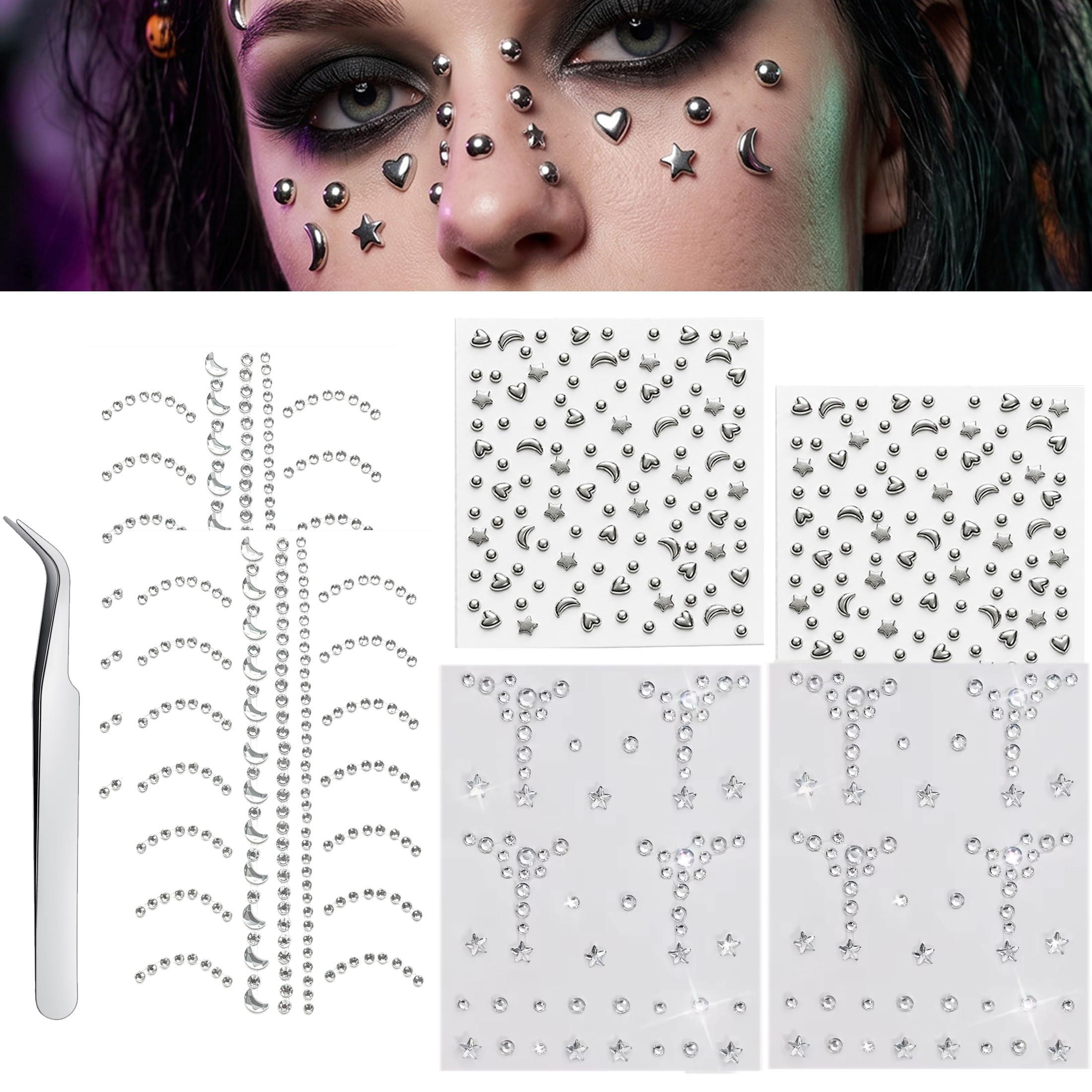 Sztuczne kolczyki, naklejane k – Body Jewelry Nose recenzja i cena