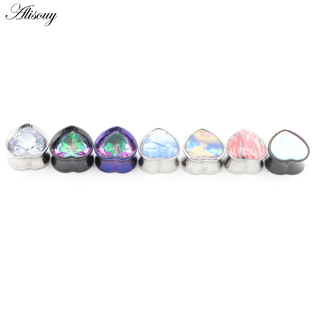 Alisouy 1 szt. 8-25mm Stal Nie – Body Jewelry Ear Gauges recenzja i cena