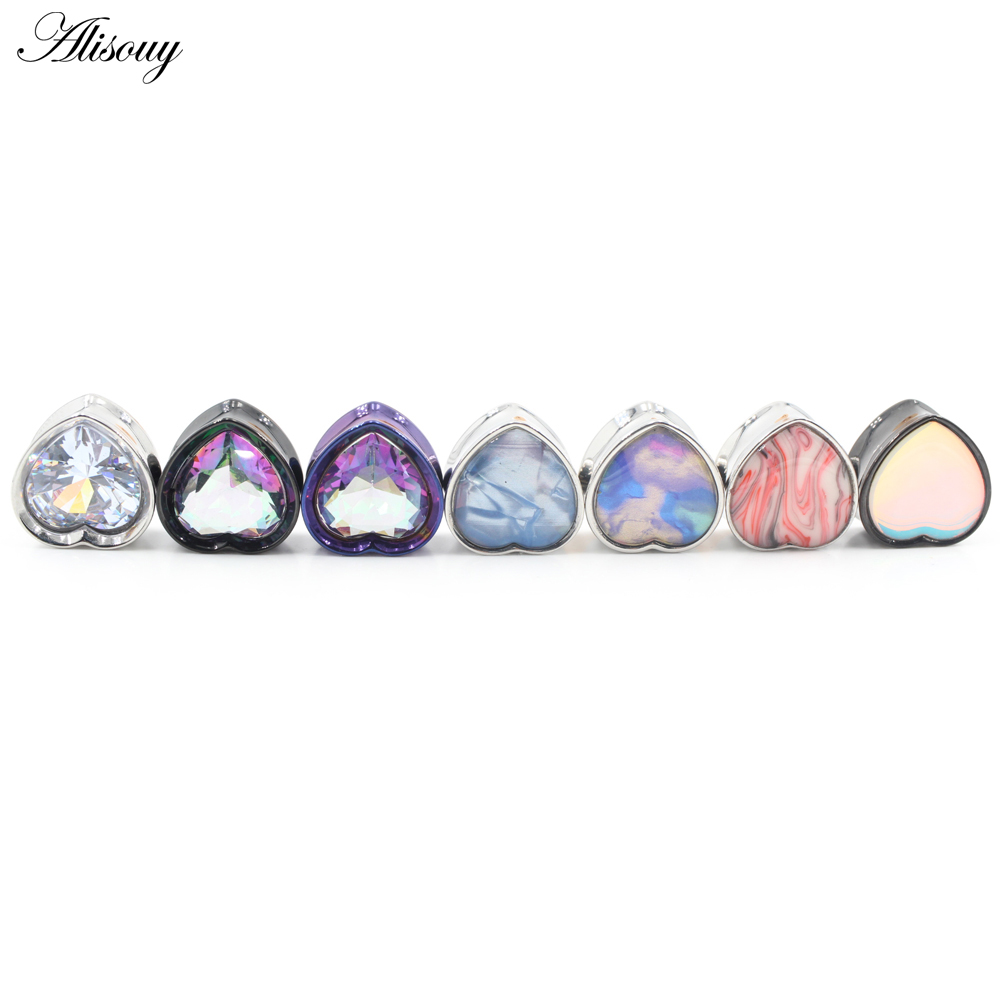 Alisouy 1 szt. 8-25mm Stal Nie – Body Jewelry Ear Gauges recenzja i cena