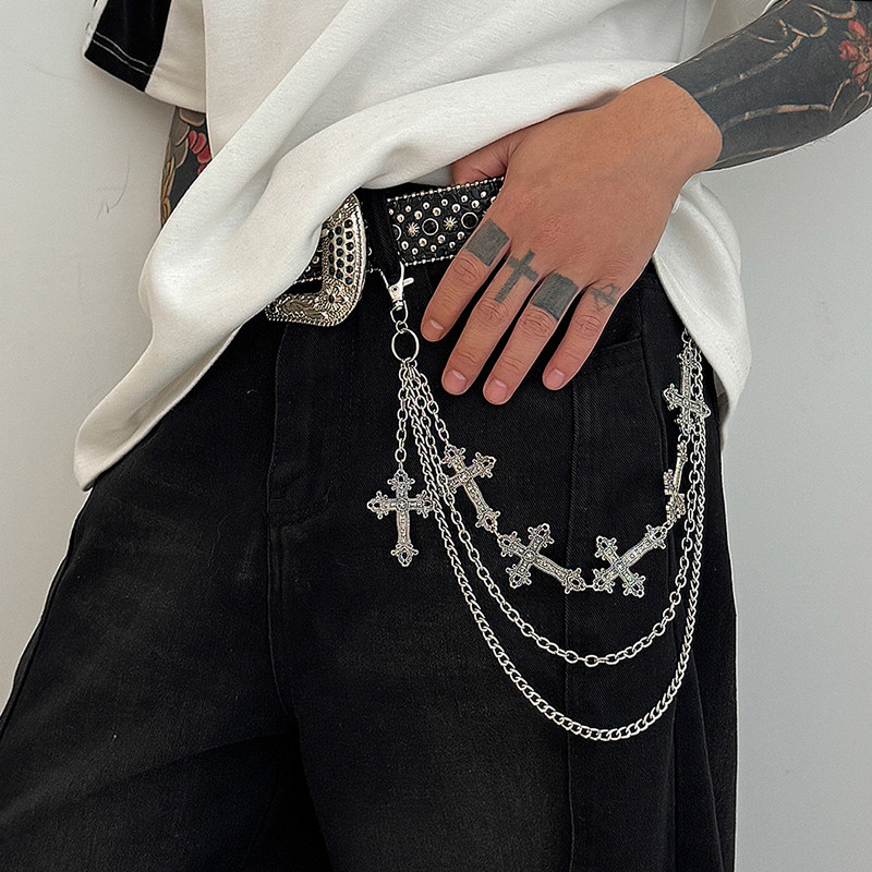 Modny Punk Metalowy Łańcuszek  – Body Jewelry Men recenzja i cena