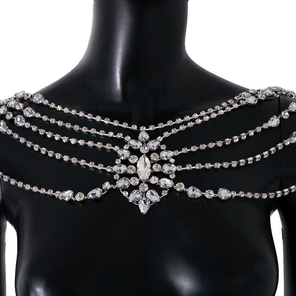Boho kryształowy ślubny łańcus – Body Jewelry Retainers recenzja i cena