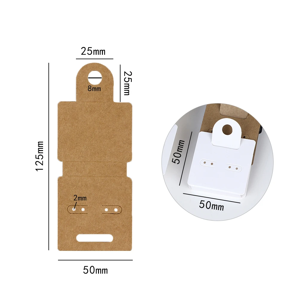 50 szt. 5x12,5 cm Kolczyki Biż – Body Jewelry Display recenzja i cena