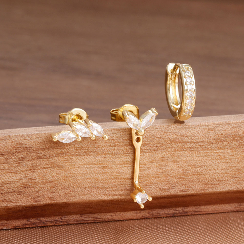 3 SZTUKI Modne Proste Kolczyki – Body Jewelry Kit recenzja i cena