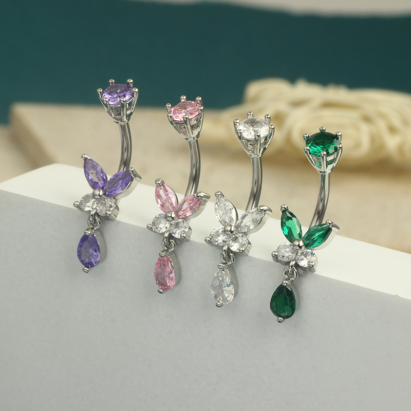 14G wiszące motylkowe pierście – Body Jewelry Co recenzja i cena