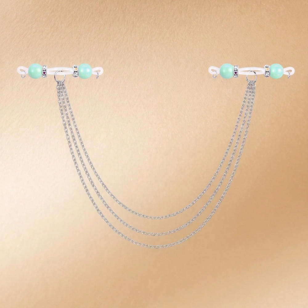 Damski łańcuszek na ciało z im – Body Jewelry Nipple Chain recenzja i cena