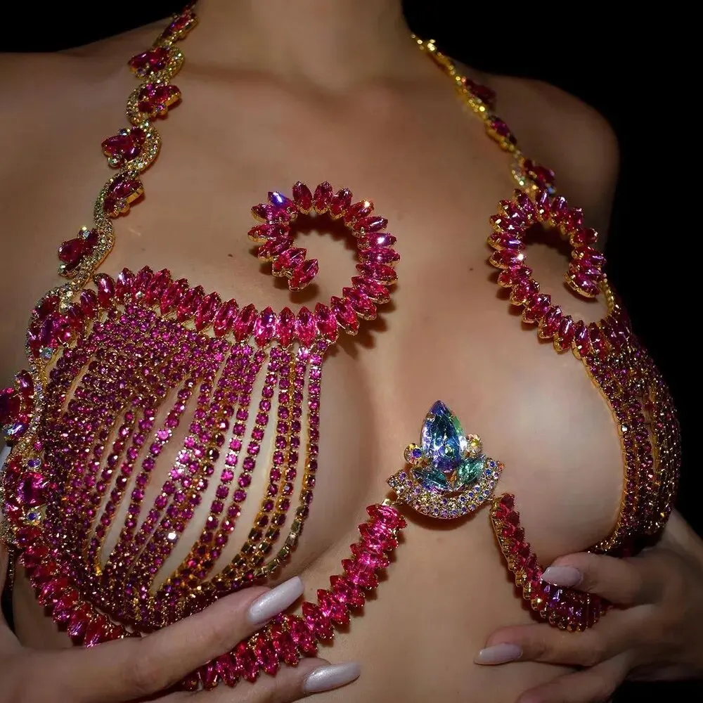 Rave różowy kryształowy wsporn – Body Jewelry Retainers recenzja i cena