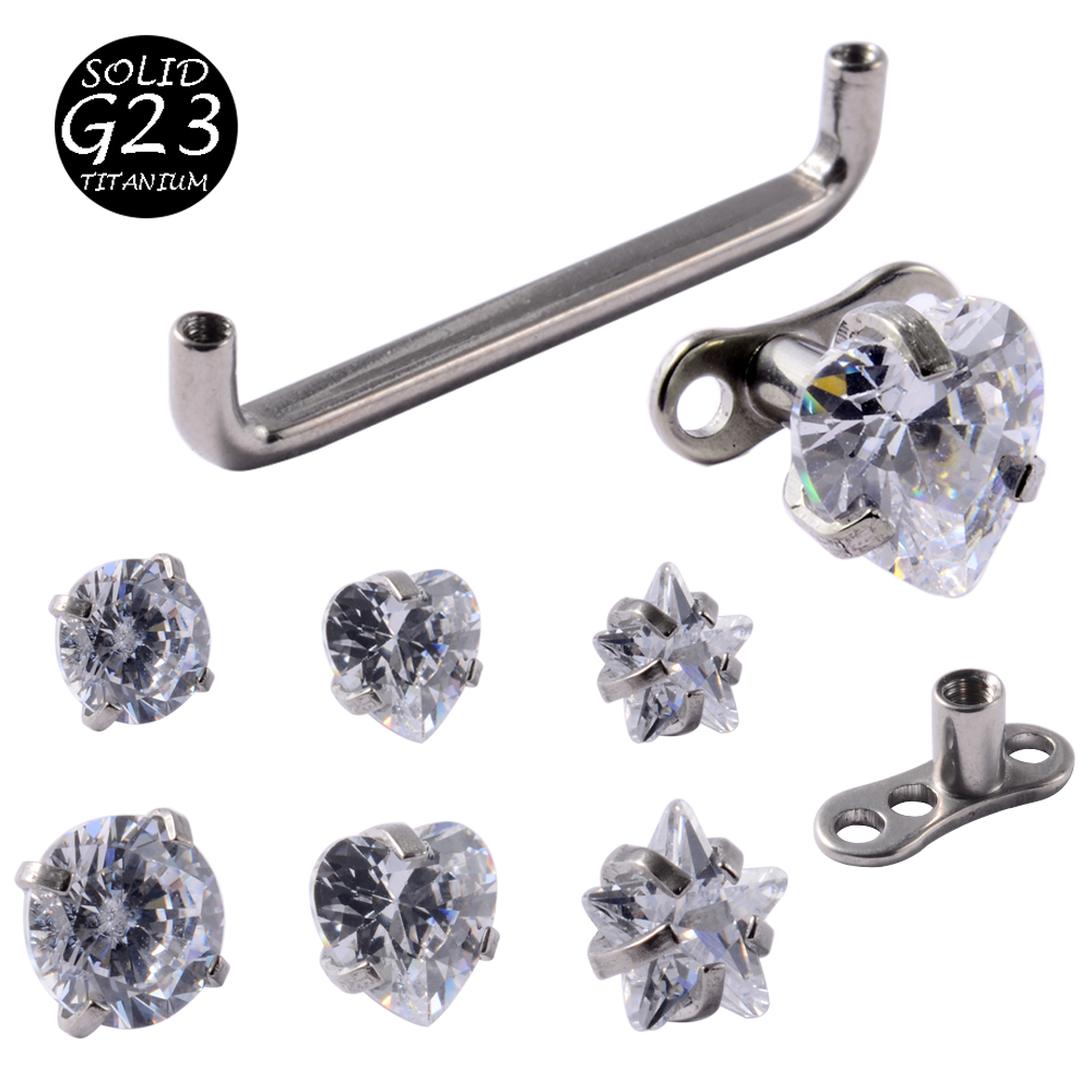 1Peice G23 Titanium Dermal Anc – Body Jewelry Dermal recenzja i cena