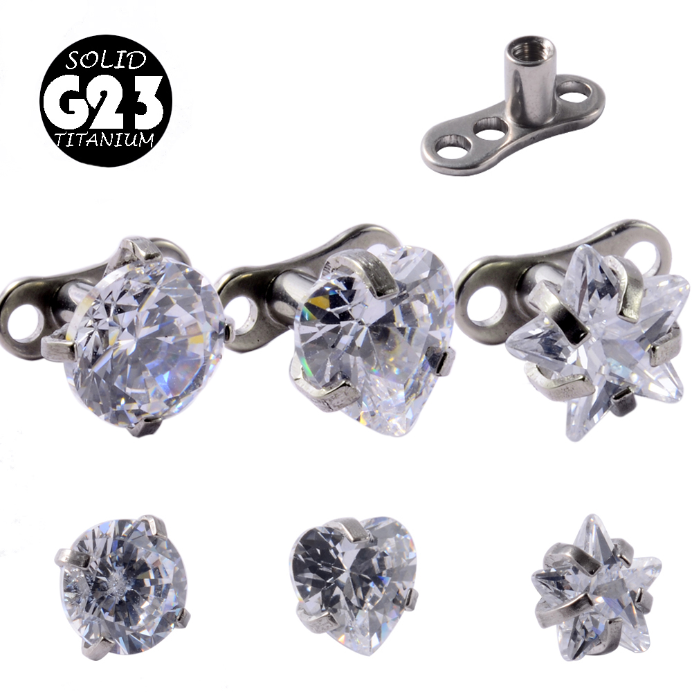 1Peice G23 Titanium Dermal Anc – Body Jewelry Dermal recenzja i cena