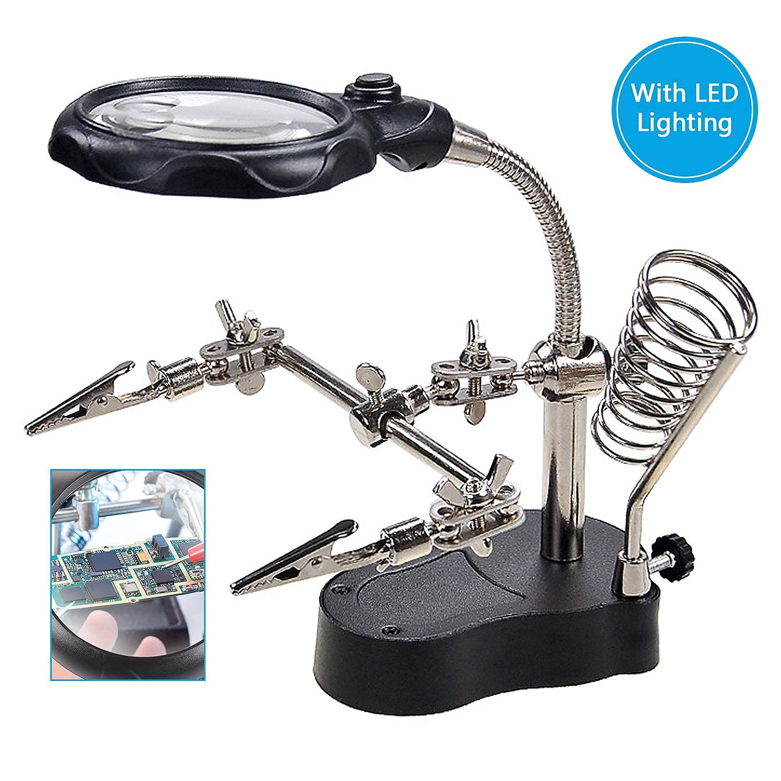 Stacja lutownicza z lampą LED  – Body Jewelry Tool recenzja i cena