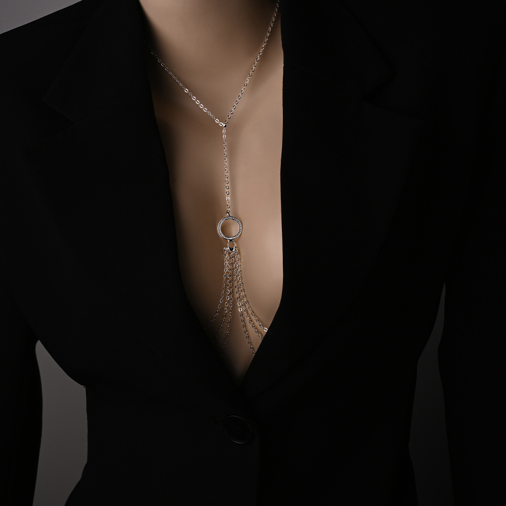 Puste okrągłe łańcuszki na sut – Body Jewelry Nipple Chain recenzja i cena