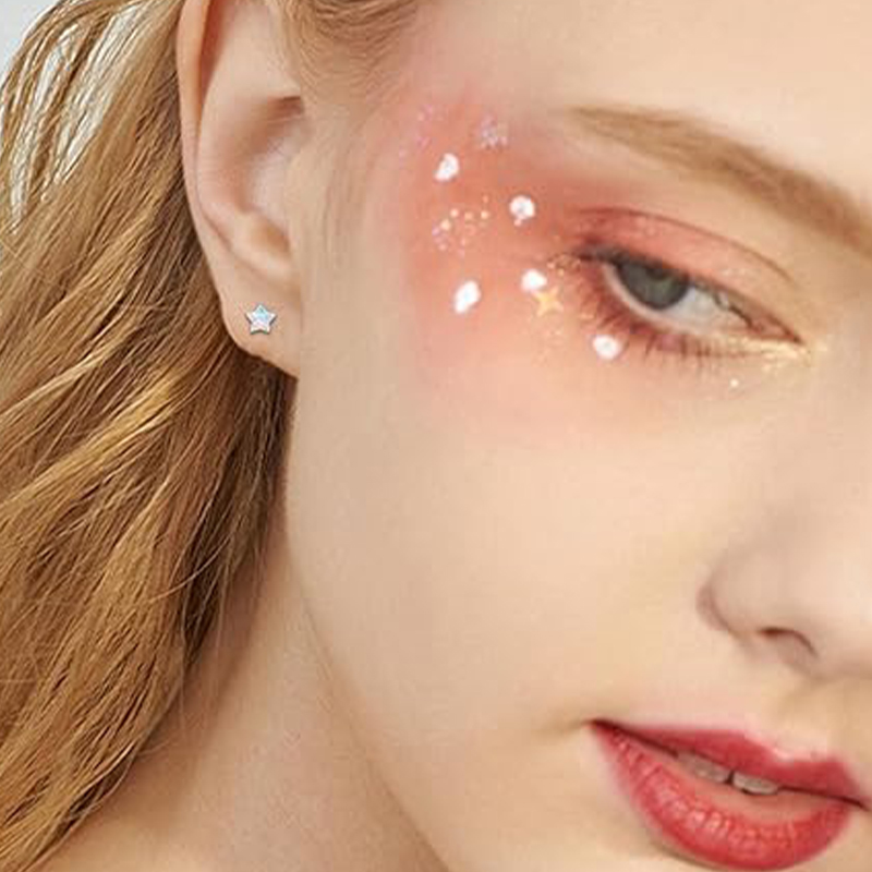 Kolczyki do chrząstki G23 16G  – Flat Back Labret Stud recenzja i cena