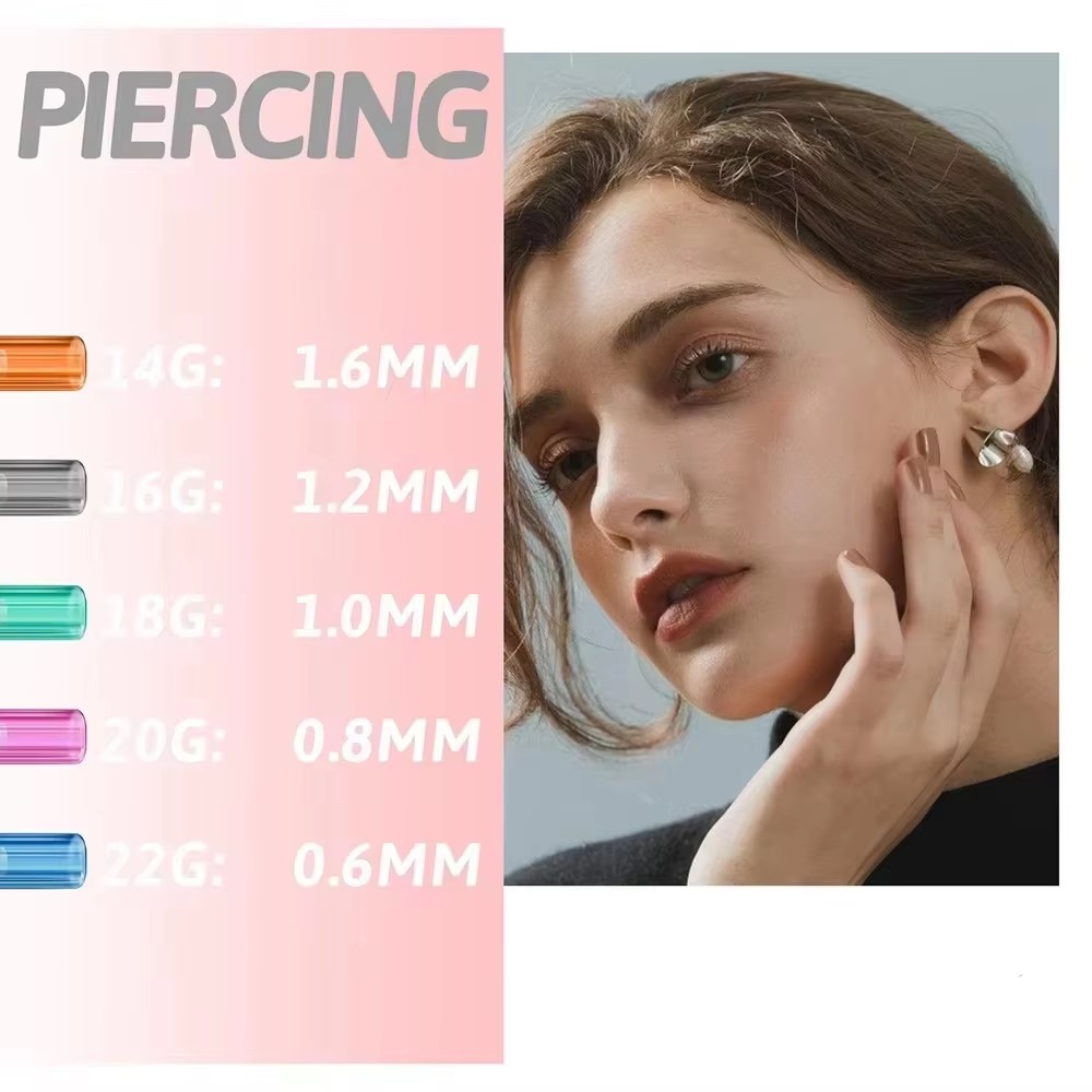 100/50/20/10 szt. Igły do pier – Body Jewelry Tool recenzja i cena