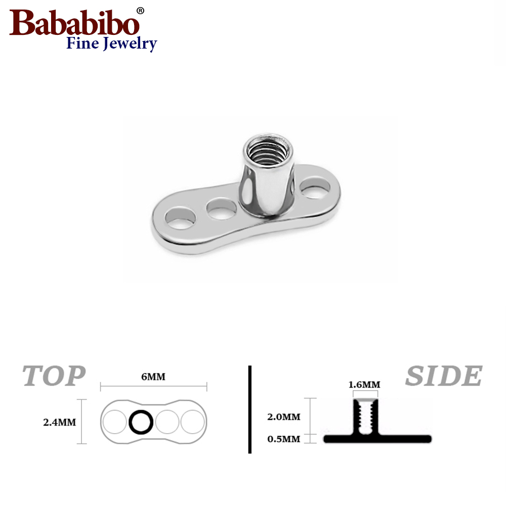 10 sztuk 14G 2mm/2.5mm G23 tyt – Body Jewelry Dermal recenzja i cena