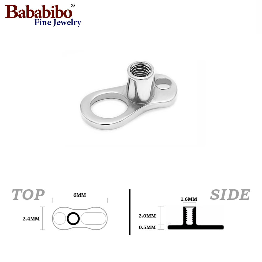 10 sztuk 14G 2mm/2.5mm G23 tyt – Body Jewelry Dermal recenzja i cena