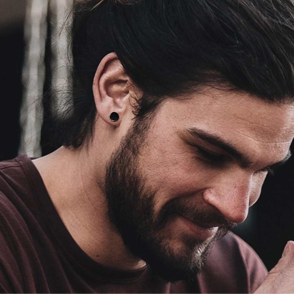 1 para/6 par sztyfty ze stali  – Body Jewelry Ear Gauges recenzja i cena