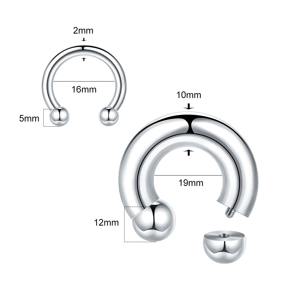 1 szt. 18G-00G Pierścień podko – Body Jewelry Ear Gauges recenzja i cena