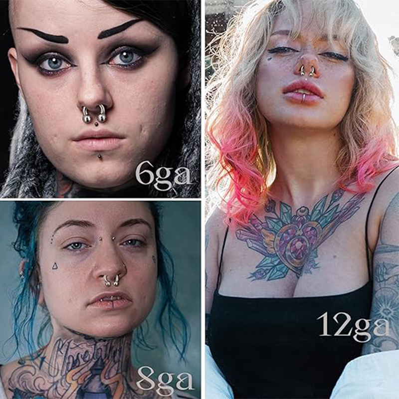 1 szt. 18G-00G Pierścień podko – Body Jewelry Ear Gauges recenzja i cena
