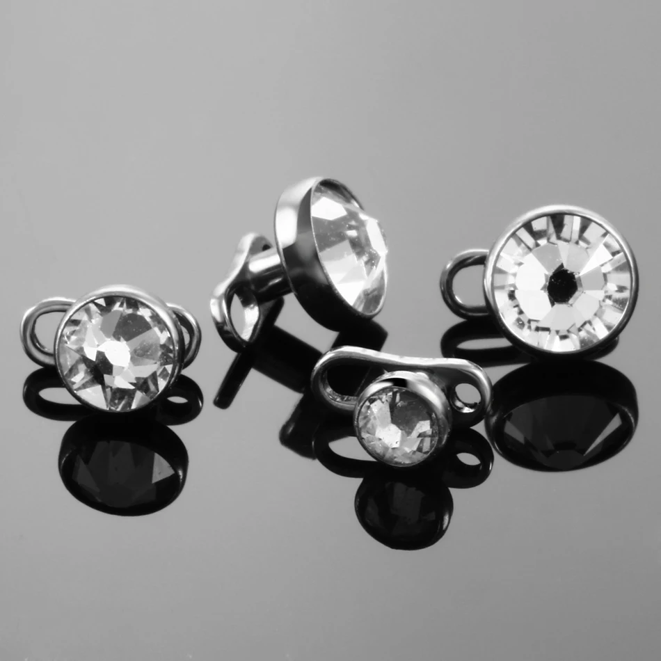 1 szt./5 szt. Tytanowe mikro p – Body Jewelry Dermal recenzja i cena